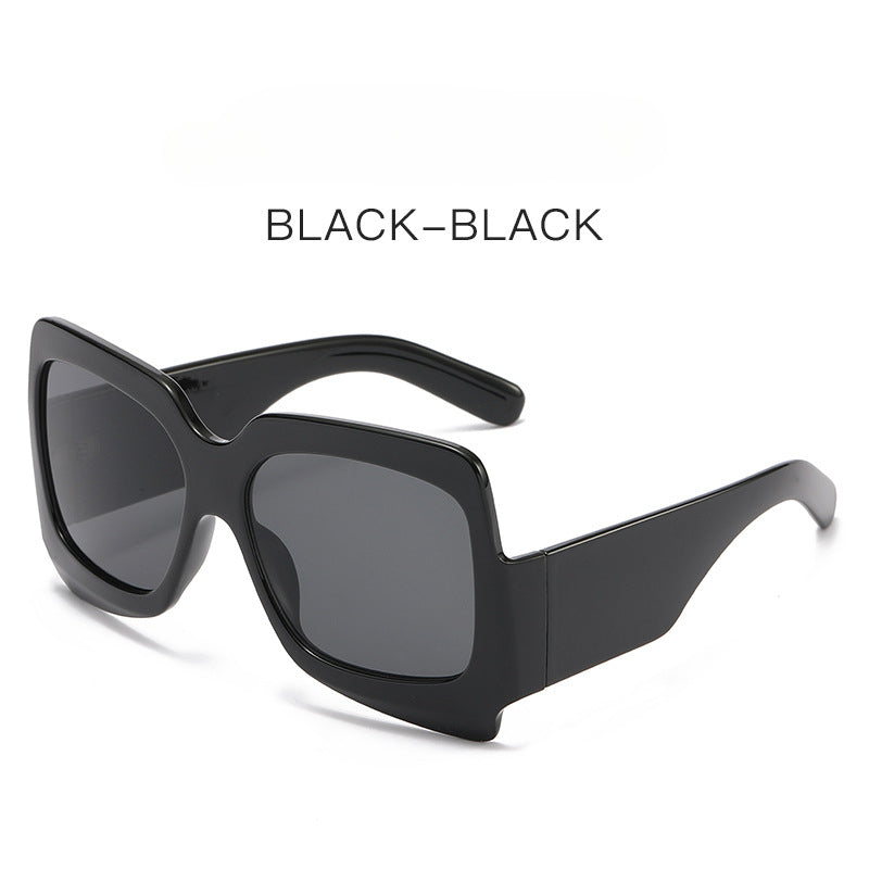 Wholesale New Ladies Large Square Frame PC Sunglasses